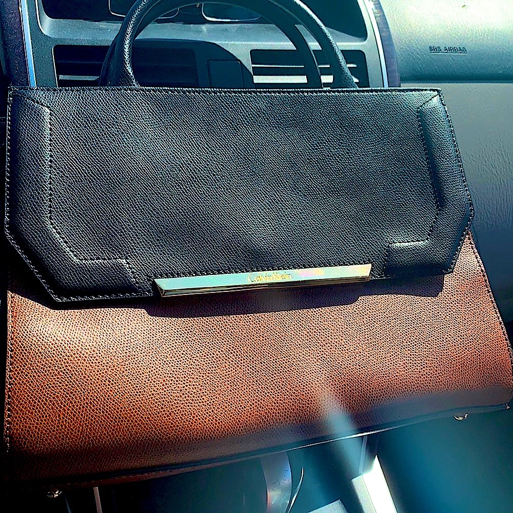 Calvin Klein handbag .. very spacious like new